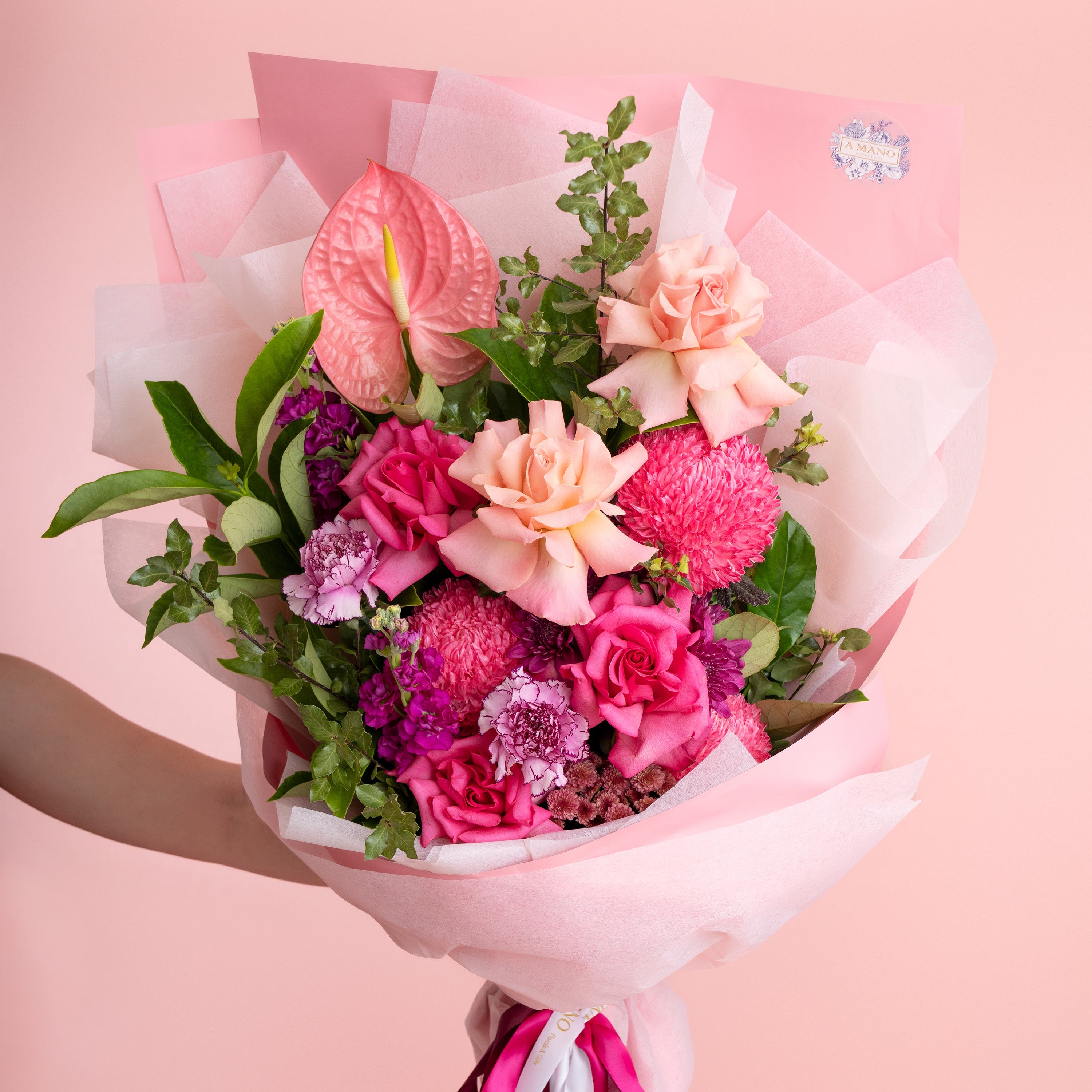 Luxe Cherry Berry Bouquet