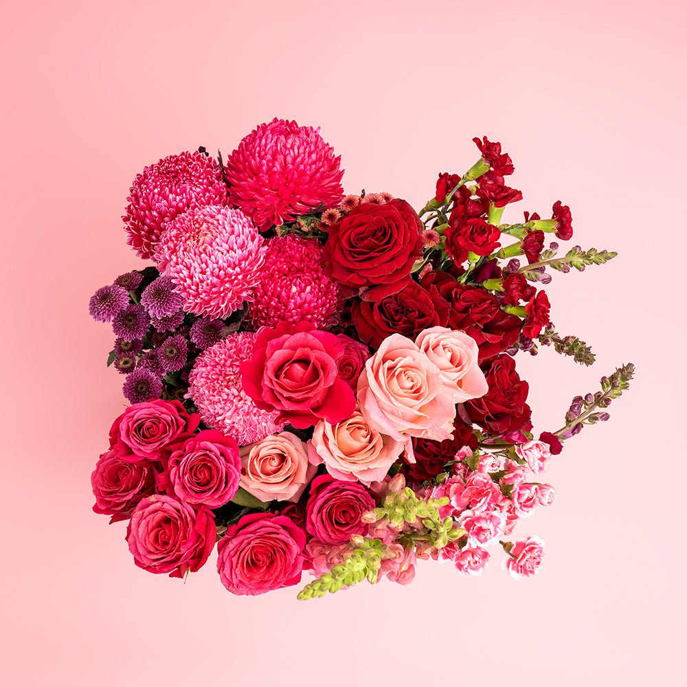 Florist Choice Cherry Berry Hatbox