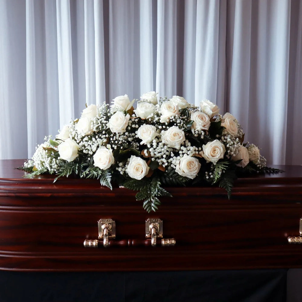 ‘40 Roses’ Casket Spray