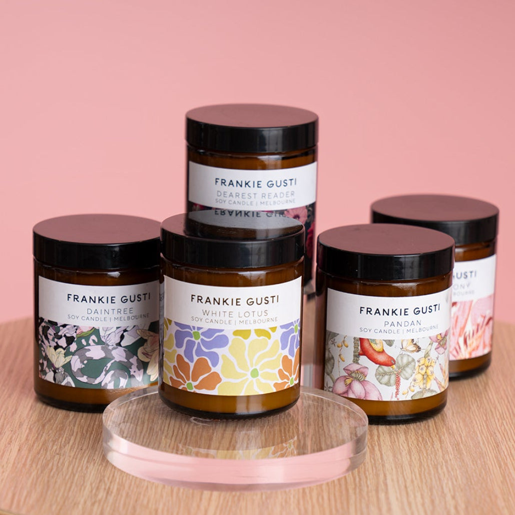 Frankie Gusti's Honeys Small Candles