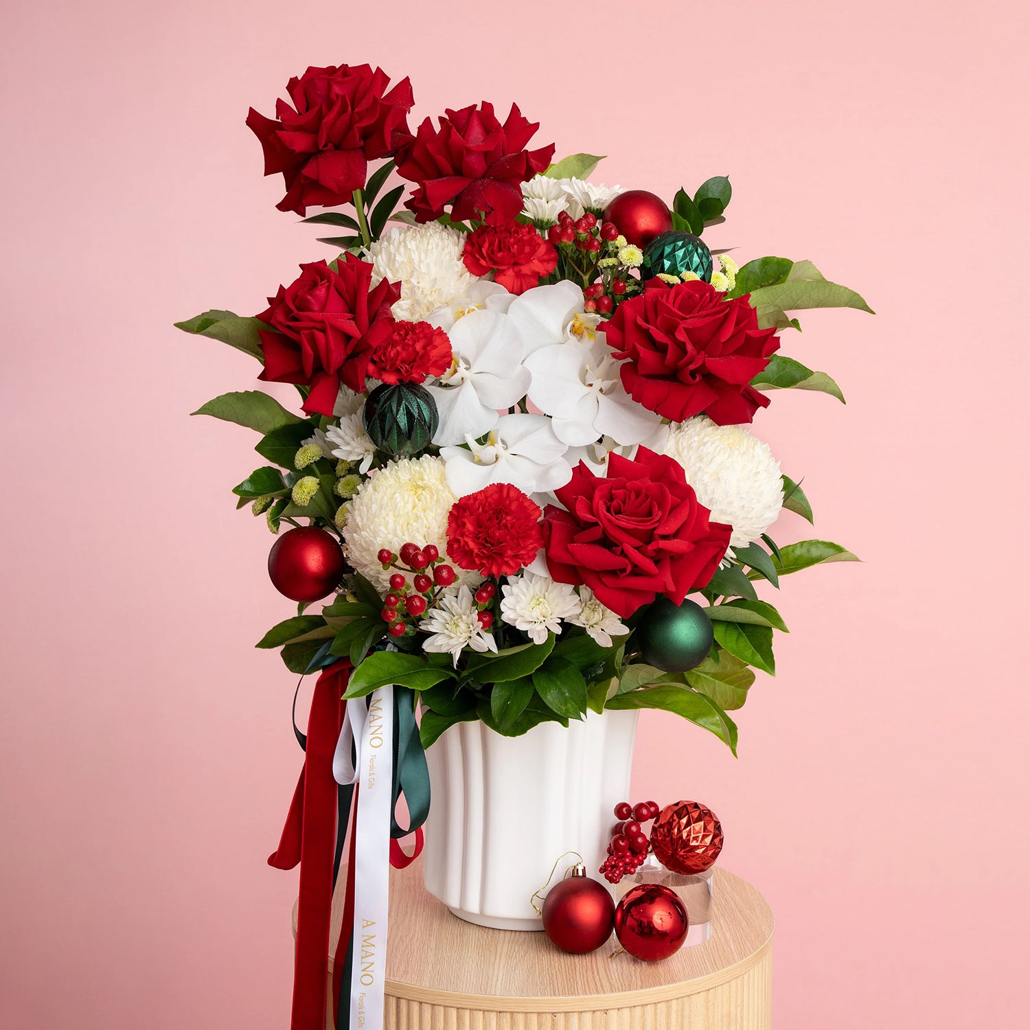 Festive Joy Showstopper Ceramic Arrangement