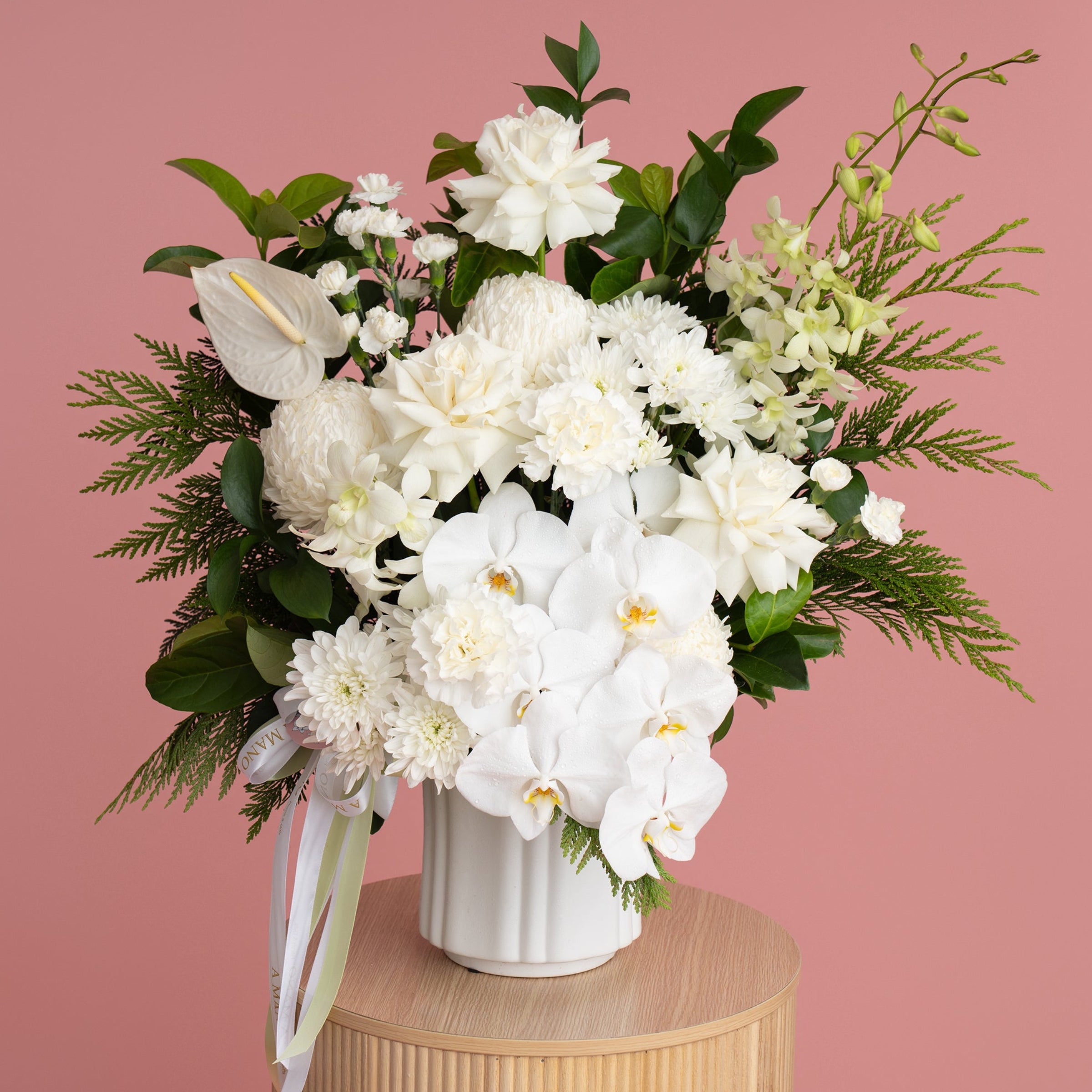 Mamma's White & Elegant Ceramica