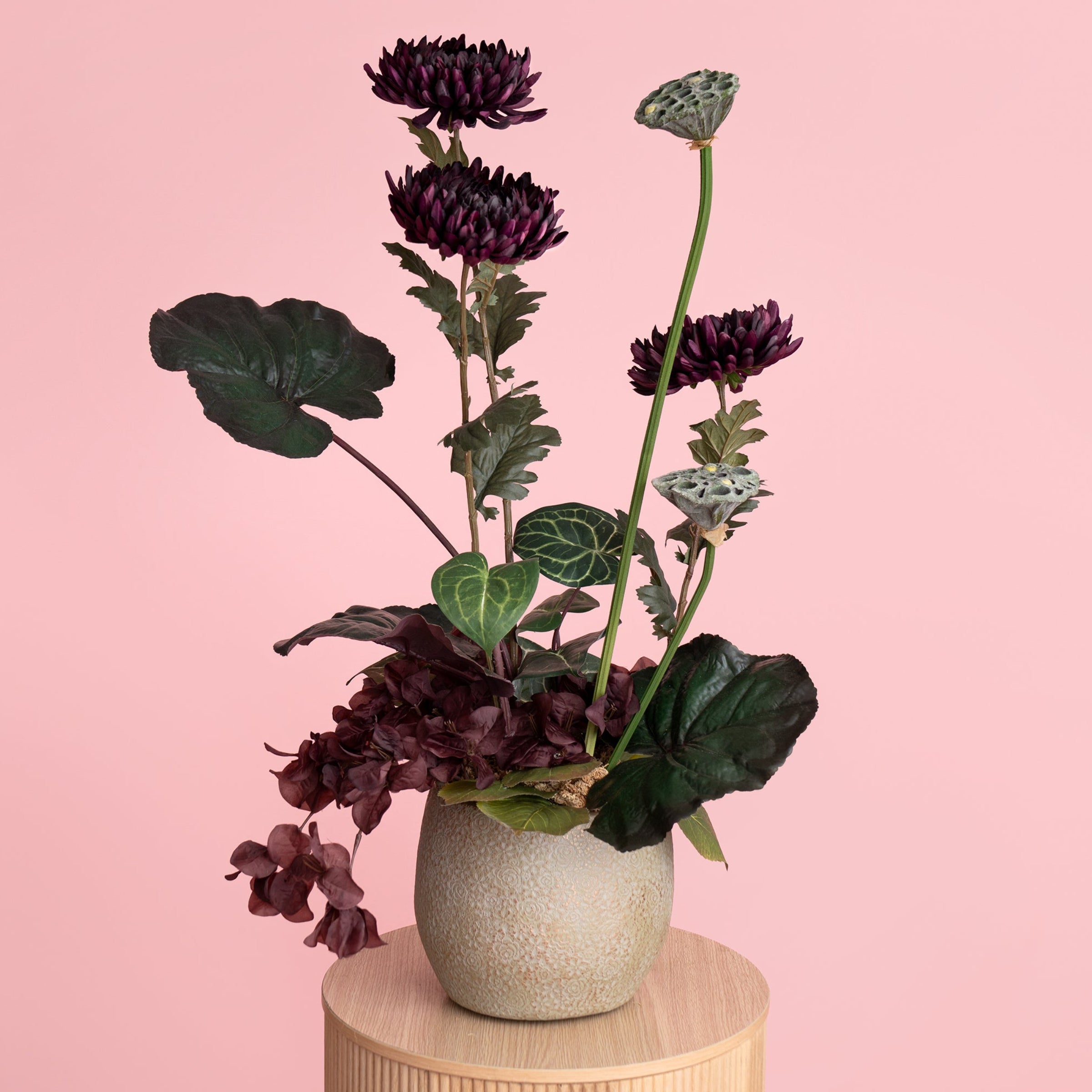 Eternal Burgundy Berry Showstopper