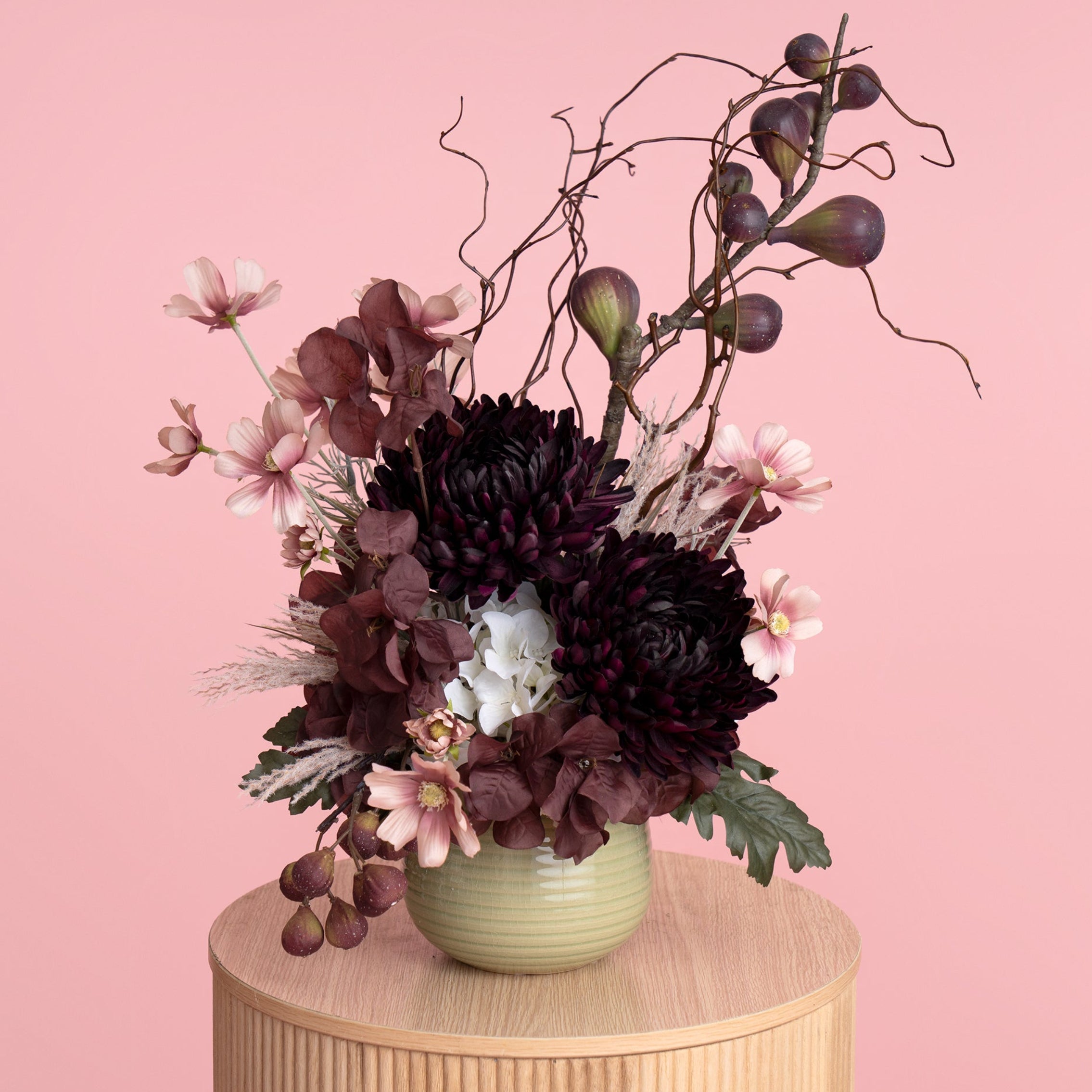 Luxe Burgundy Berry Eternal Arrangement