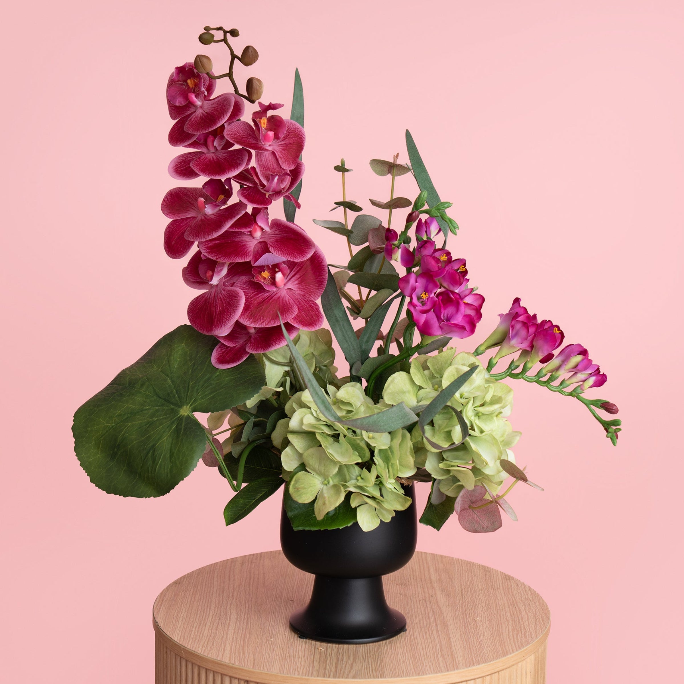 Classic Burgundy Berry Eternal Arrangement