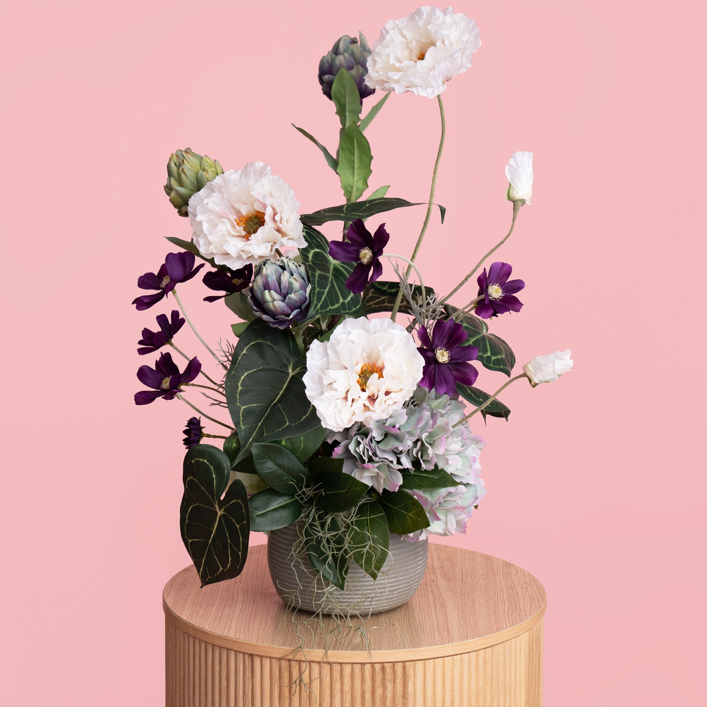Luxe Burgundy Berry Eternal Arrangement