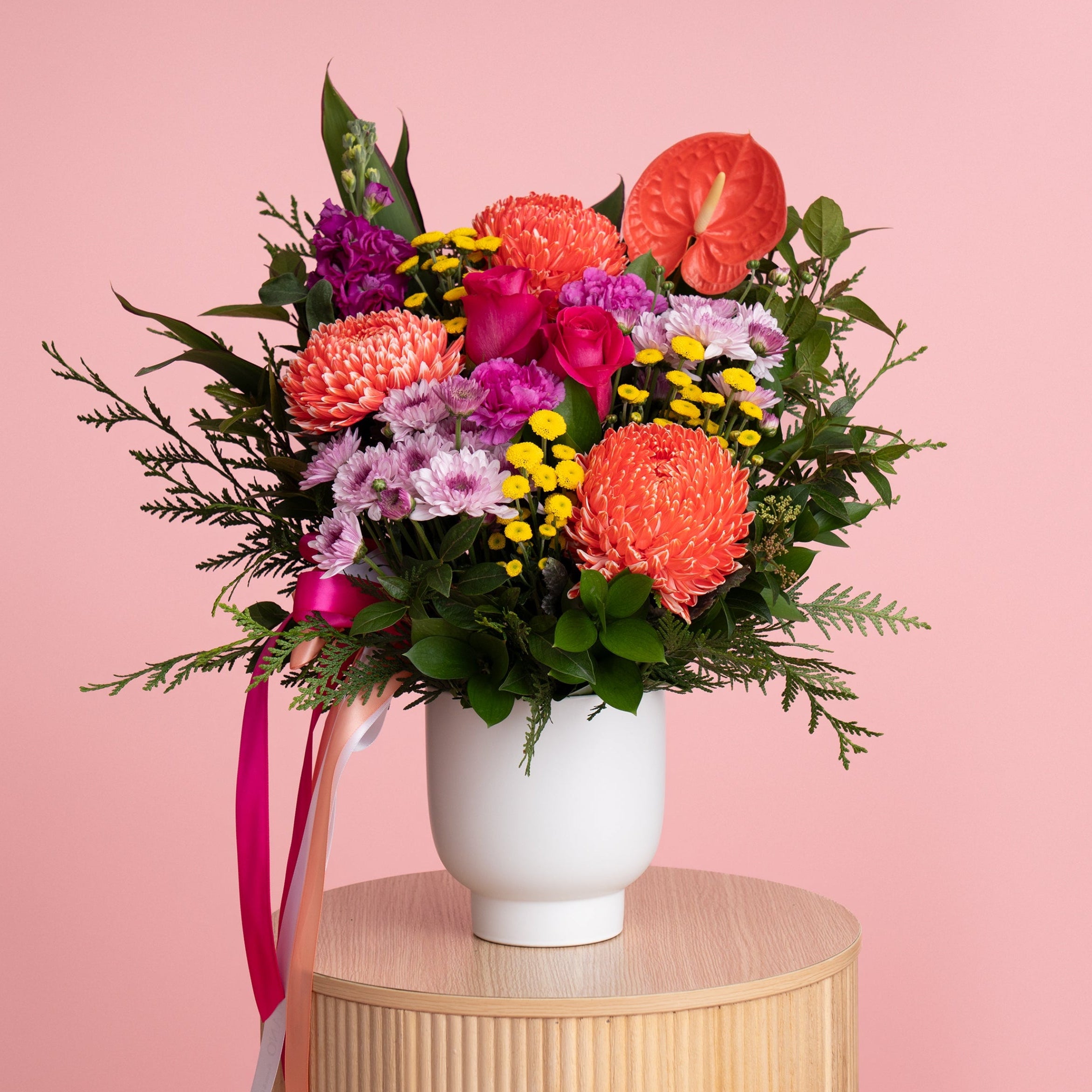 Luxe Sunset Bold Ceramic Arrangement