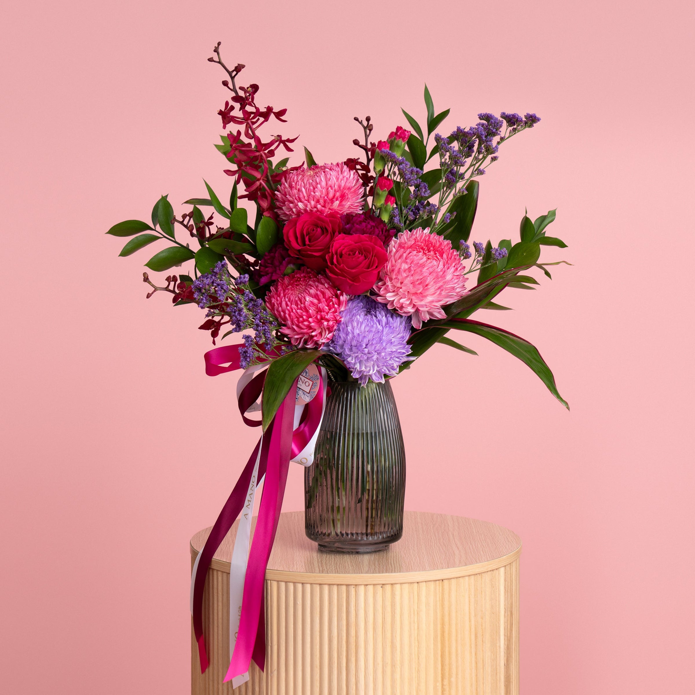 Classic Cherry Berry Vase