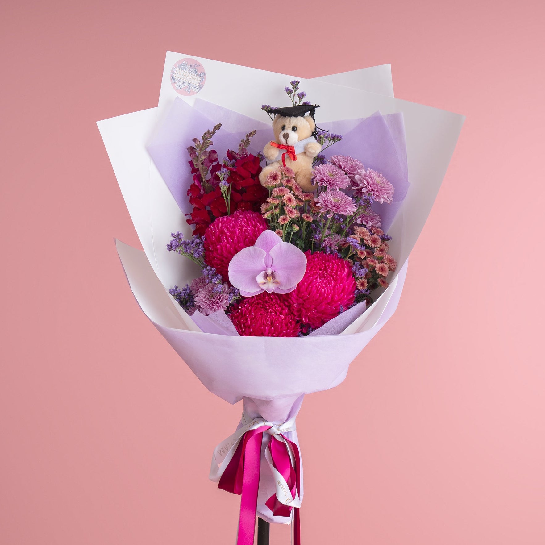 Cherry Berry Graduation Bouquet