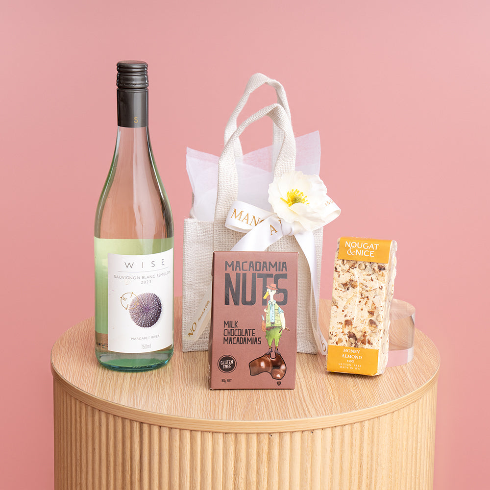 Indulgence White Wine Gift Bag