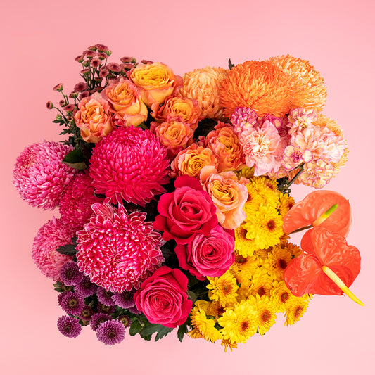 Sunset Bold Bouquet Florist Choice